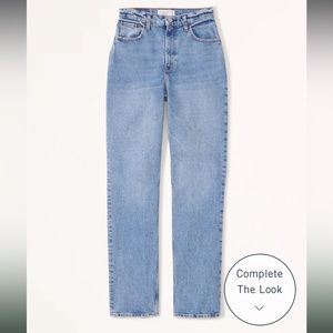 A&F Ultra high rise 90s straight